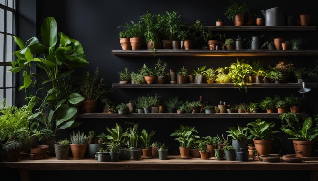 Plantas para interiores sin luz